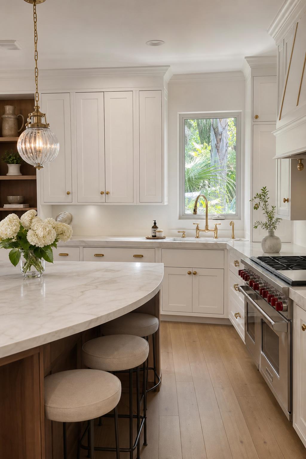 Custom Kitchen & Island